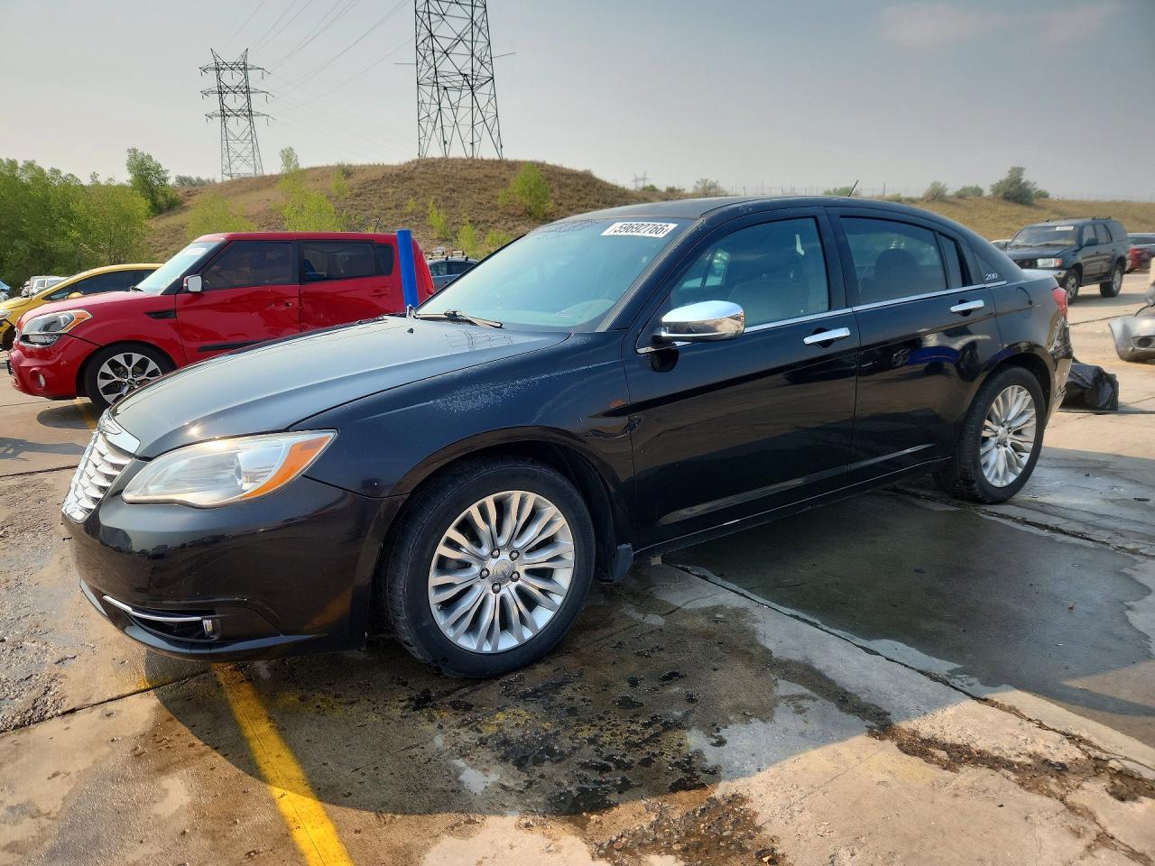 2012 Chrysler 200 Limited, VIN 1C3CCBCGXCN168409 — Hail