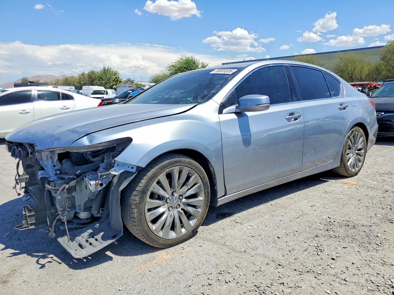 2017 Acura RLX Technology, VIN JH4KC1F51HC000185 — Front end