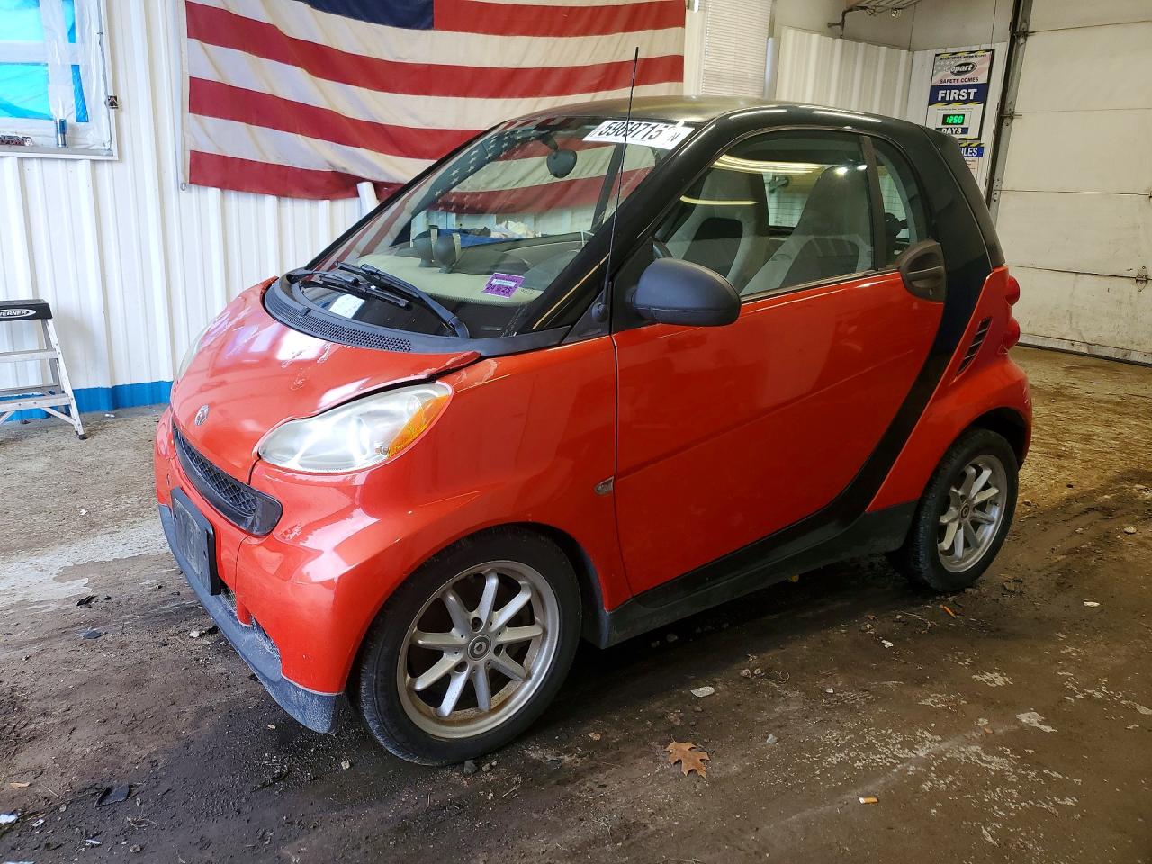 2008 Smart fortwo Pure, VIN WMEEJ31X08K118065 — Мелкие вмятины и царапины