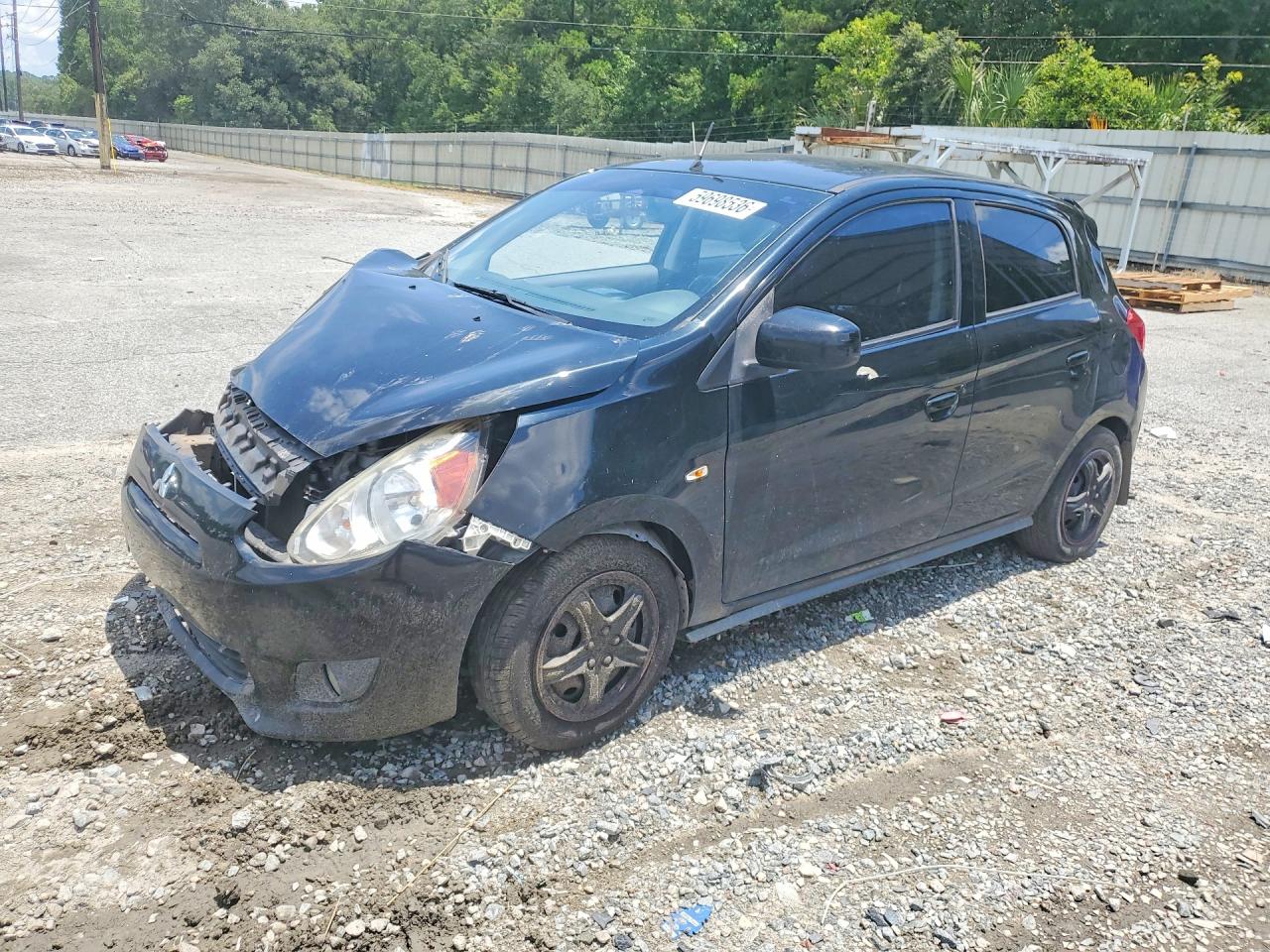 2014 Mitsubishi Mirage ES, VIN ML32A4HJ0EH020741 — Front end