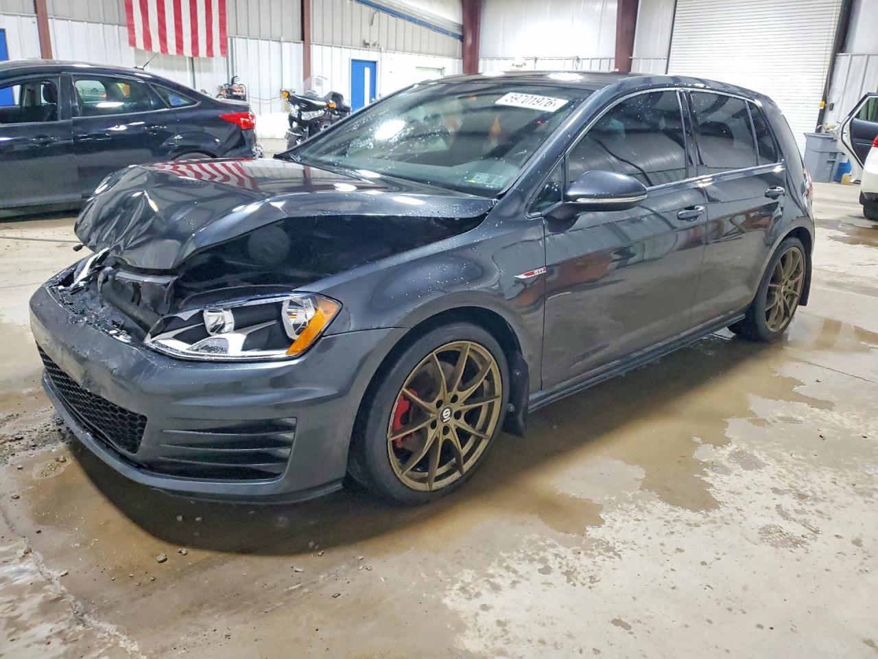 2017 Volkswagen Golf GTI S, VIN 3VW4T7AU5HM057755 — Front end