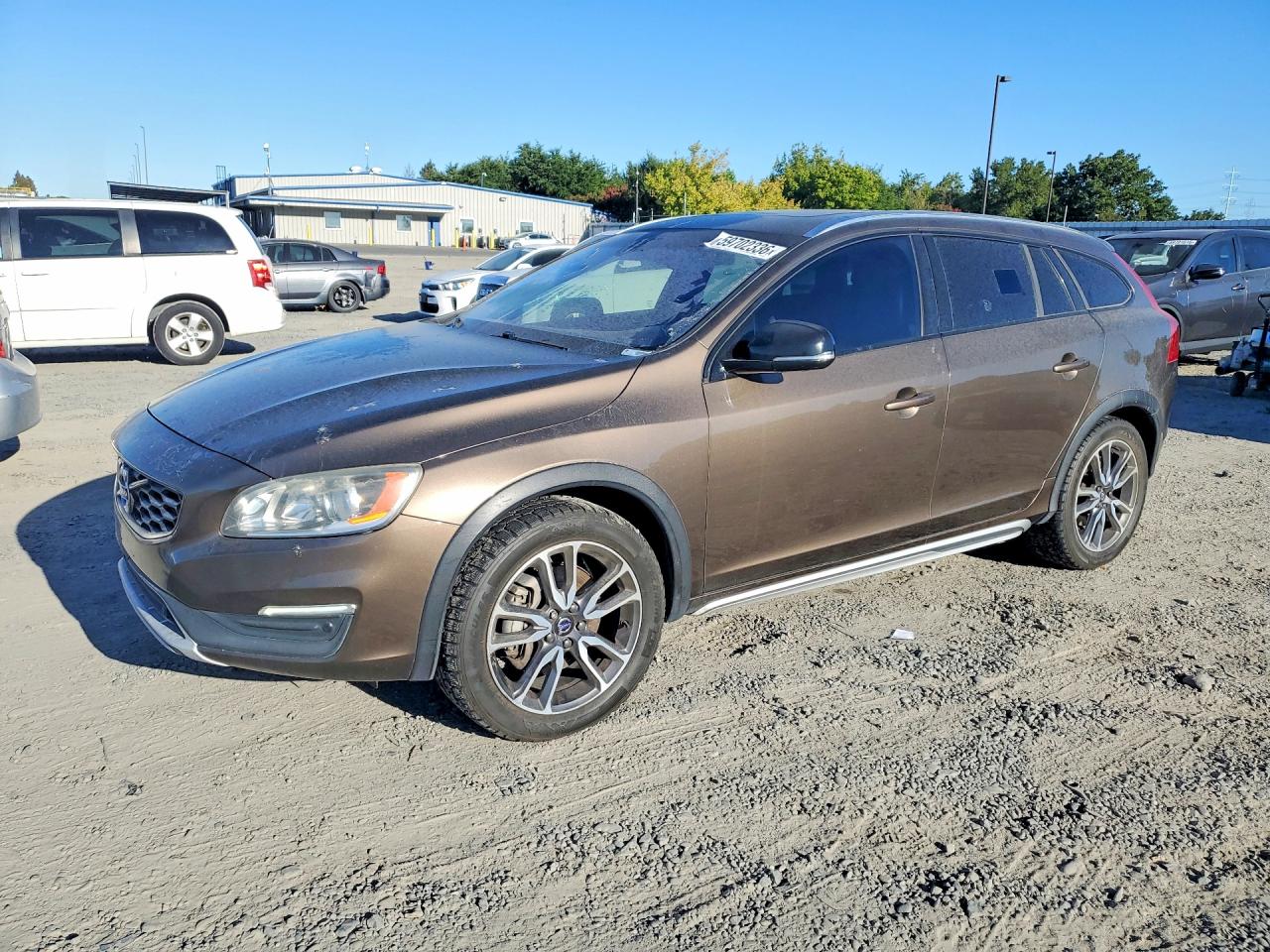 2017 Volvo V60, VIN YV440MWK5H1027327 — Engine fire