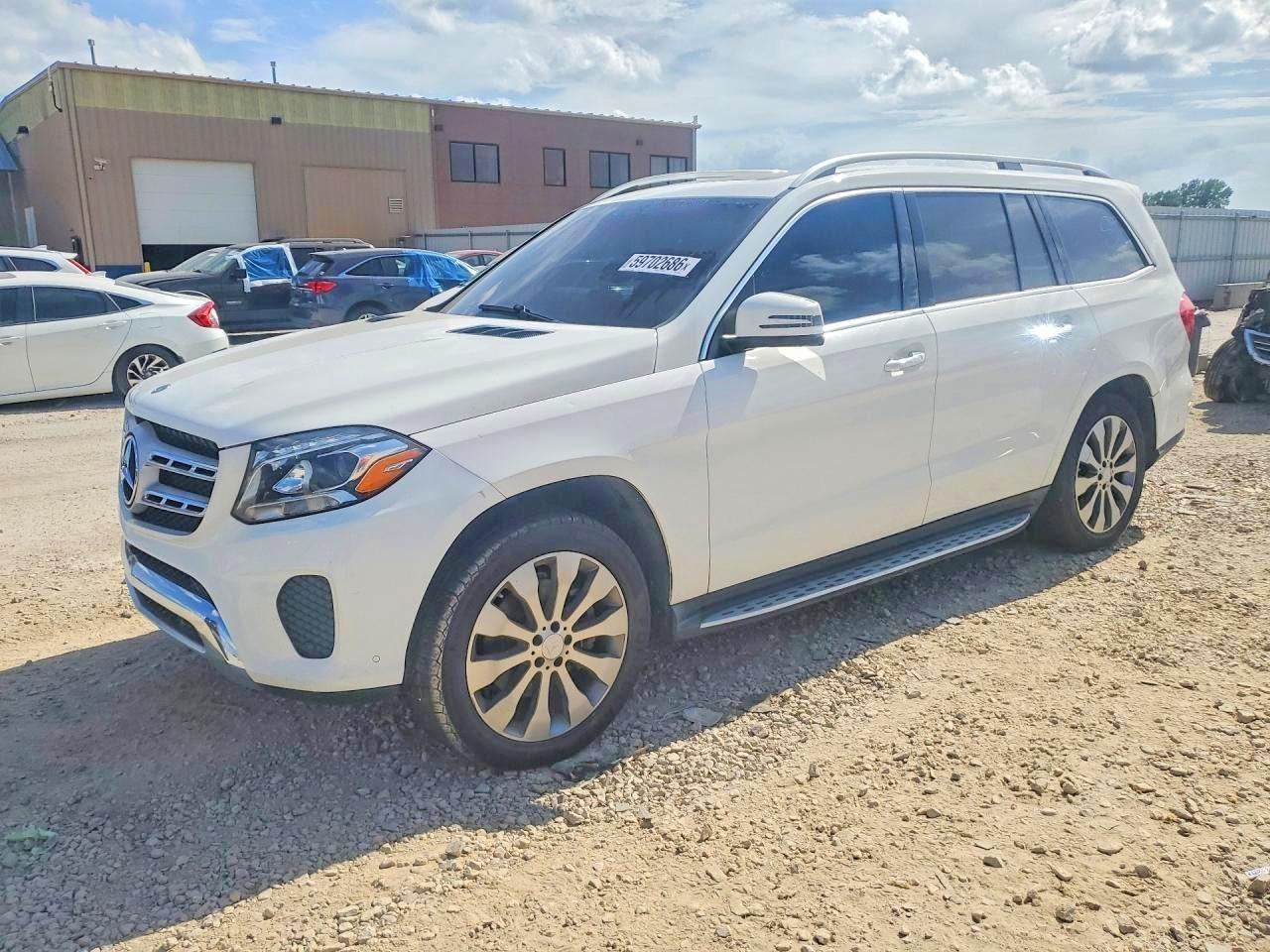 2017 Mercedes-Benz GLS 450, VIN 4JGDF6EE9HA835099 — Обычный износ