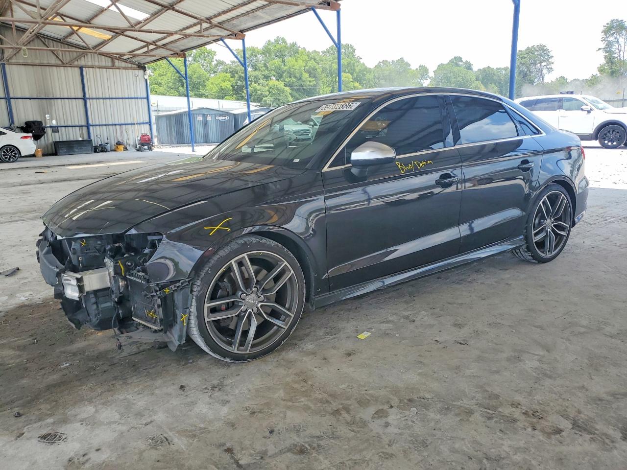 2015 Audi S3 Prestige, VIN WAUFFGFF3F1140847 — Front end