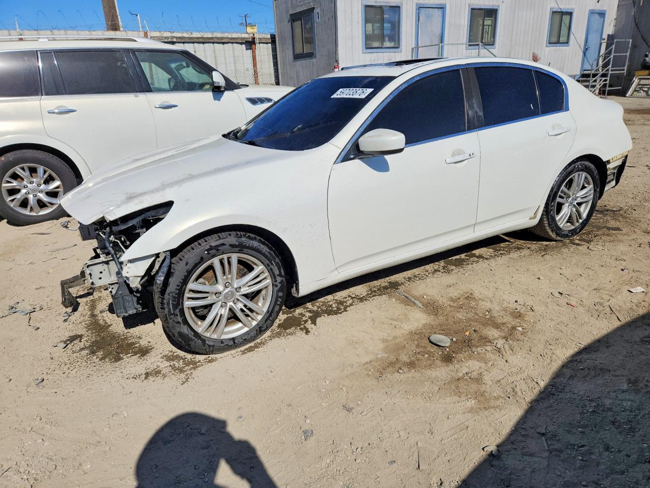 2011 Infiniti G37 Journey, VIN JN1CV6AP0BM305526 — Stripped