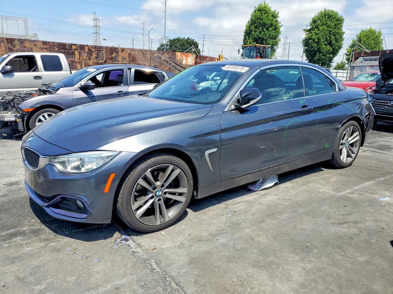 2014 BMW 4 Series 428i, VIN WBA3V7C50EP771262 — Rear end