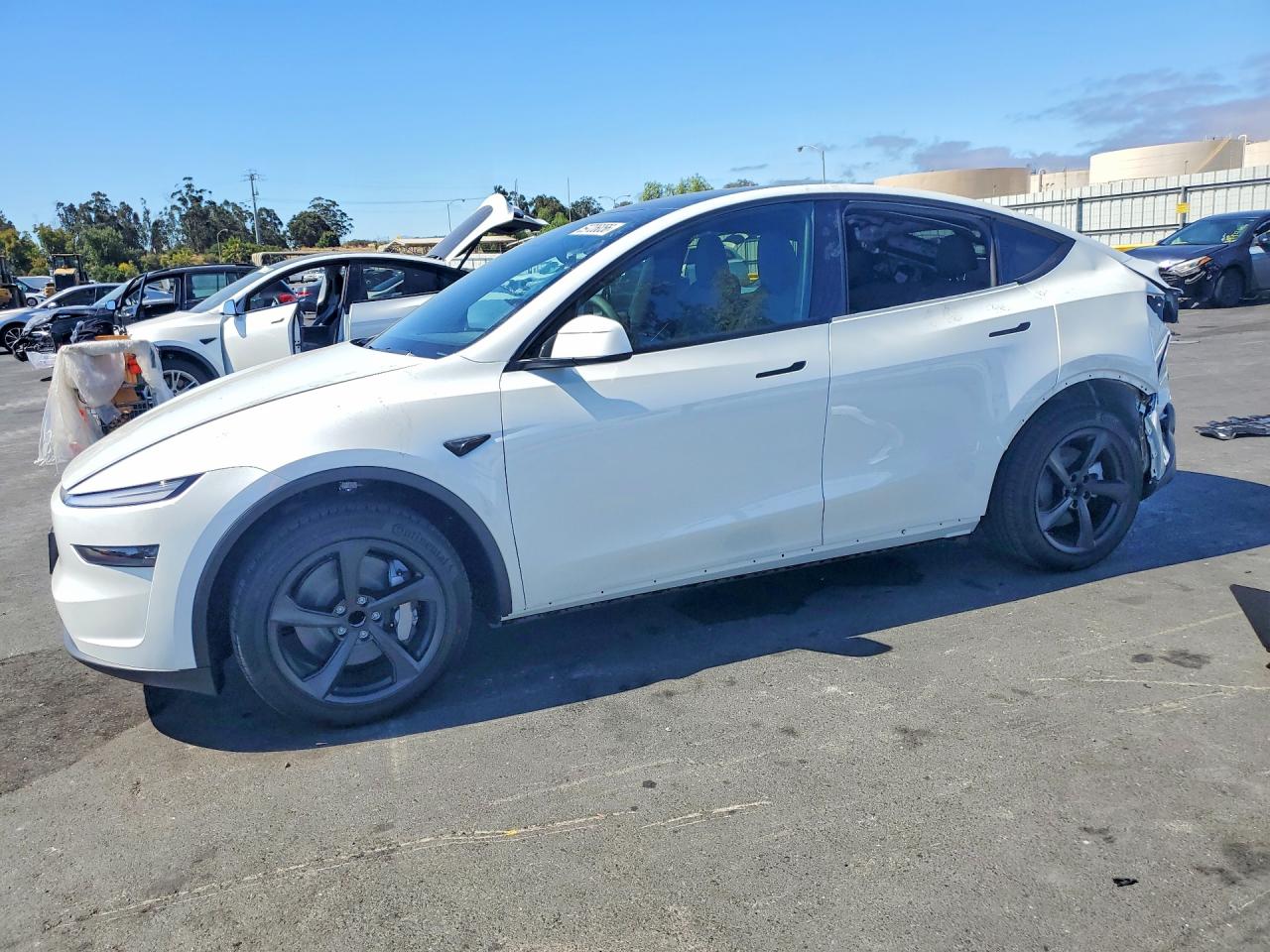 2026 Tesla Model Y Long Range, VIN 7SAYGDED0TF647783 — Зад