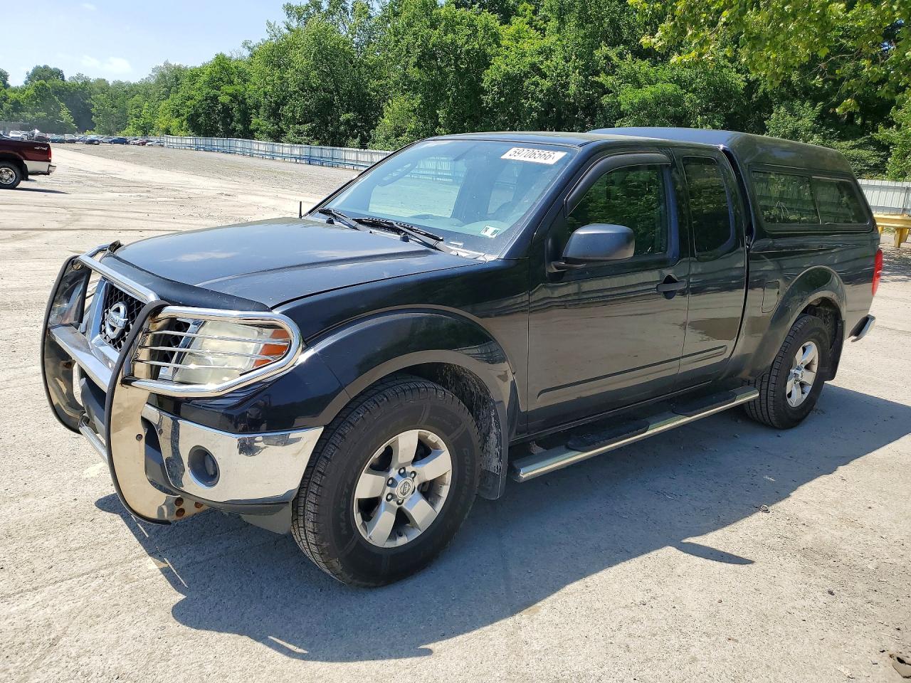 2011 Nissan Frontier SV, VIN 1N6AD0CW7BC452017 — Rear end