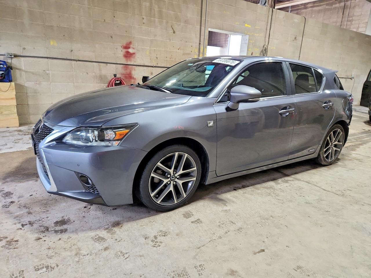 2017 Lexus CT 200h F Sport, VIN JTHKD5BH5H2295463 — Rear end