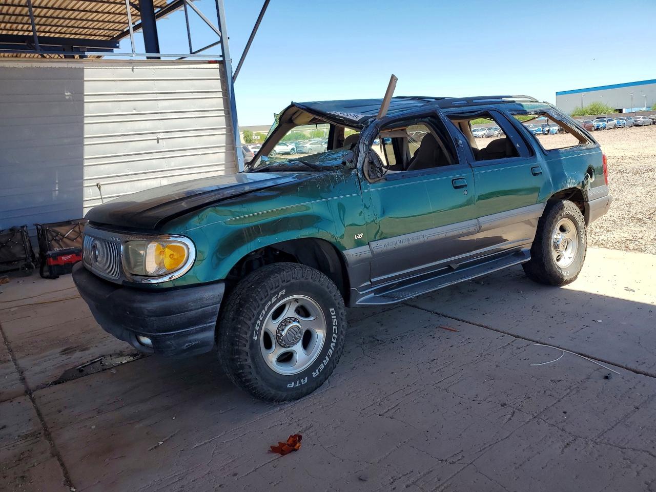 2001 Mercury Mountaineer, VIN 4M2ZU86P51UJ14403 — Rollover