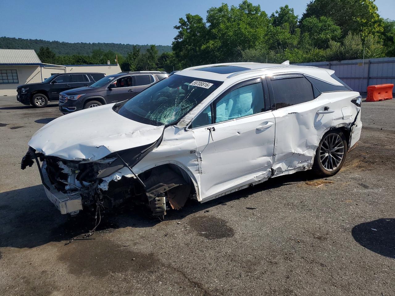 2019 Lexus RX 450h F Sport, VIN 2T2BGMCAXKC041014 — Front end