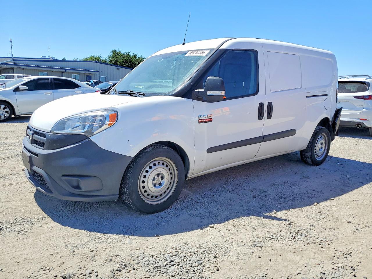 2018 Ram ProMaster City Cargo Tradesman, VIN ZFBERFAB0J6K01445 — Зад