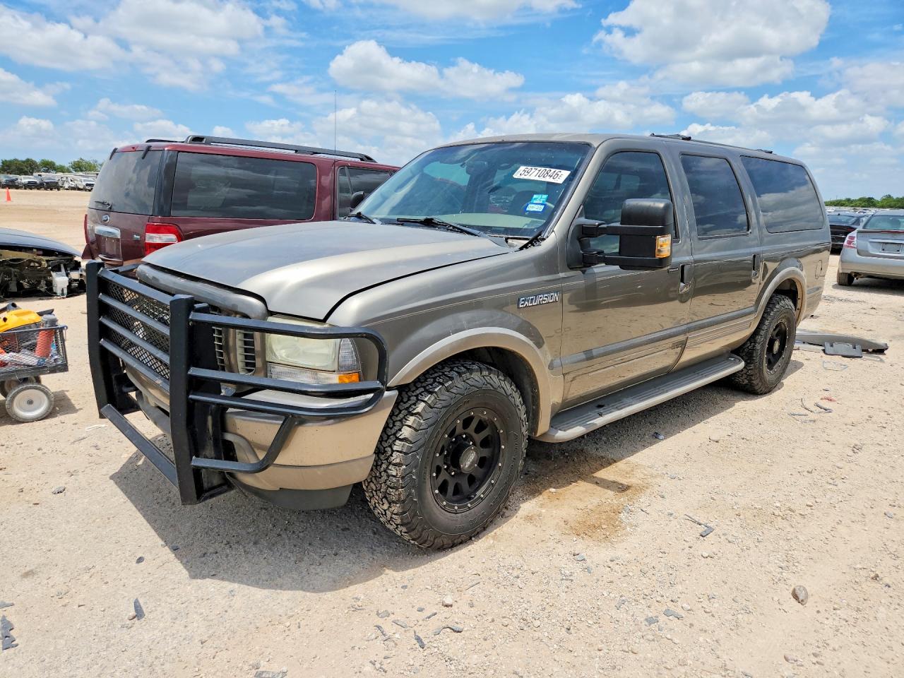 2003 Ford Excursion Eddie Bauer, VIN 1FMNU44P73ED31895 — Minor dents and scratches