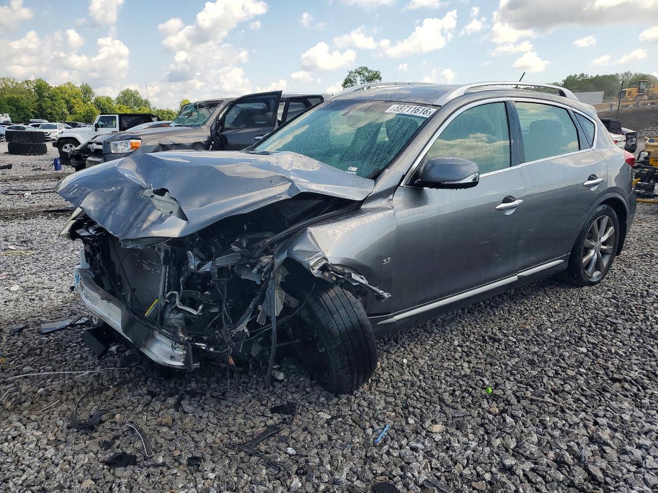 2017 Infiniti QX50, VIN JN1BJ0RR1HM417299 — Перед