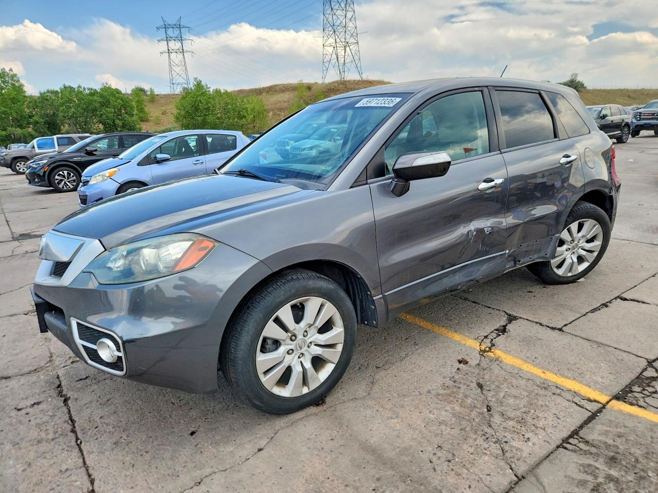 2011 Acura RDX, VIN 5J8TB1H26BA004667 — Rear end