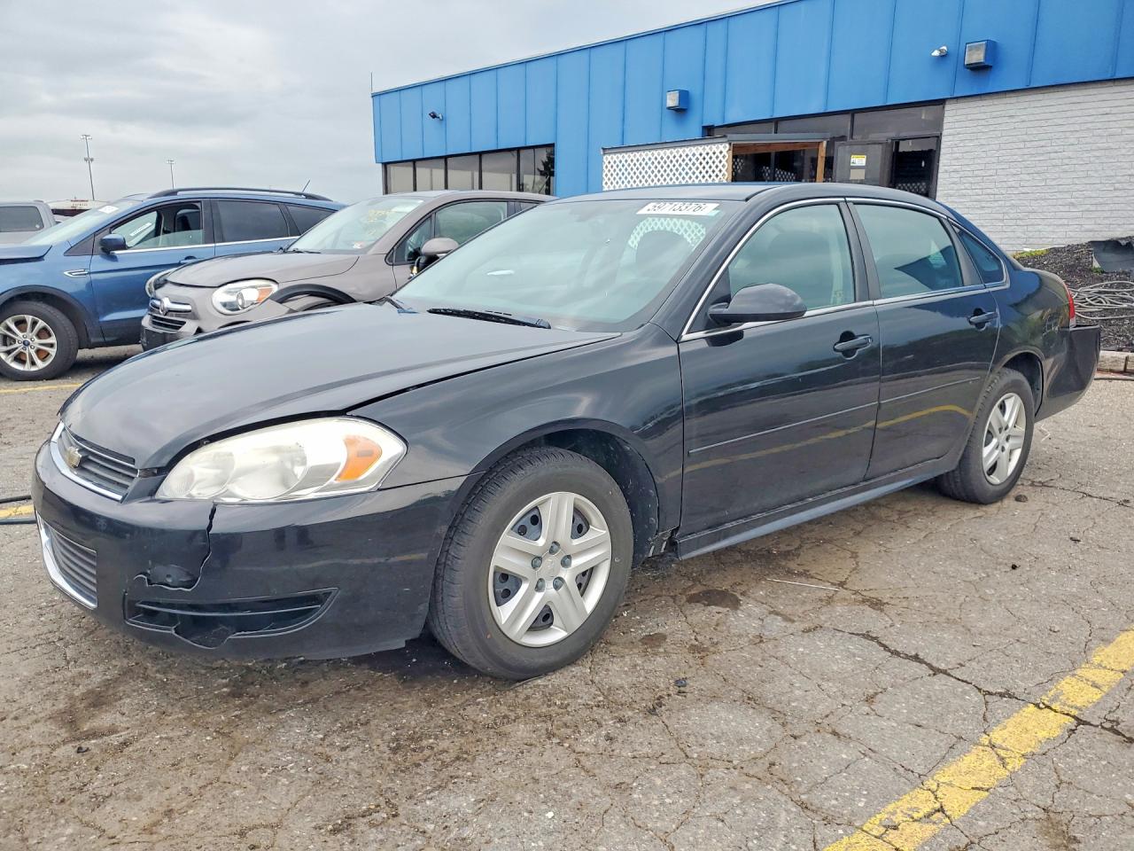 2010 Chevrolet Impala LS, VIN 2G1WA5EK3A1102177 — Rear end