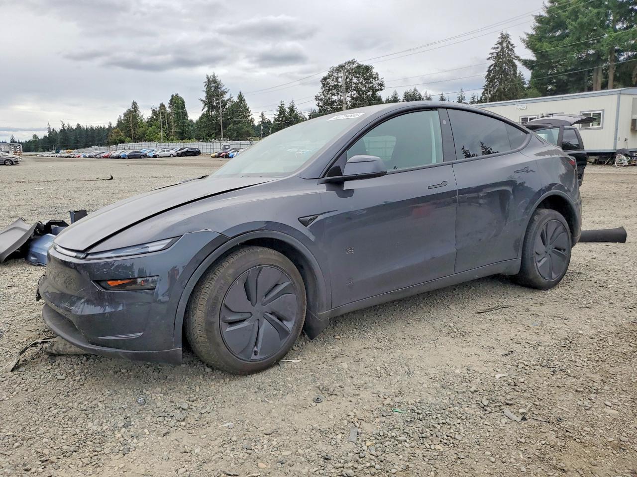 2026 Tesla Model Y Long Range Launch Series, VIN 7SAYGDEE4TF356907 — Front end