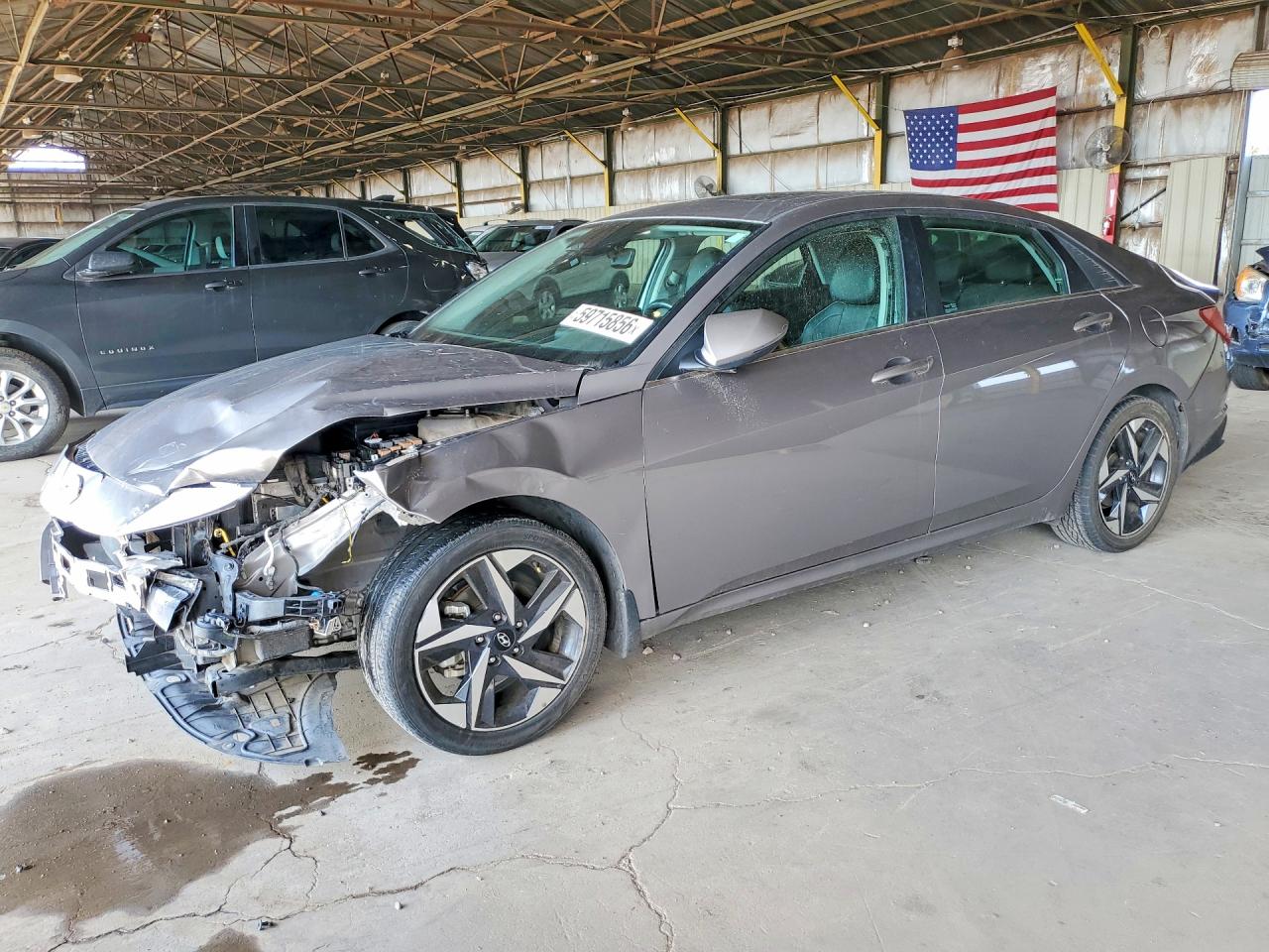 2022 Hyundai Elantra Limited, VIN KMHLP4AG7NU246146 — Front end