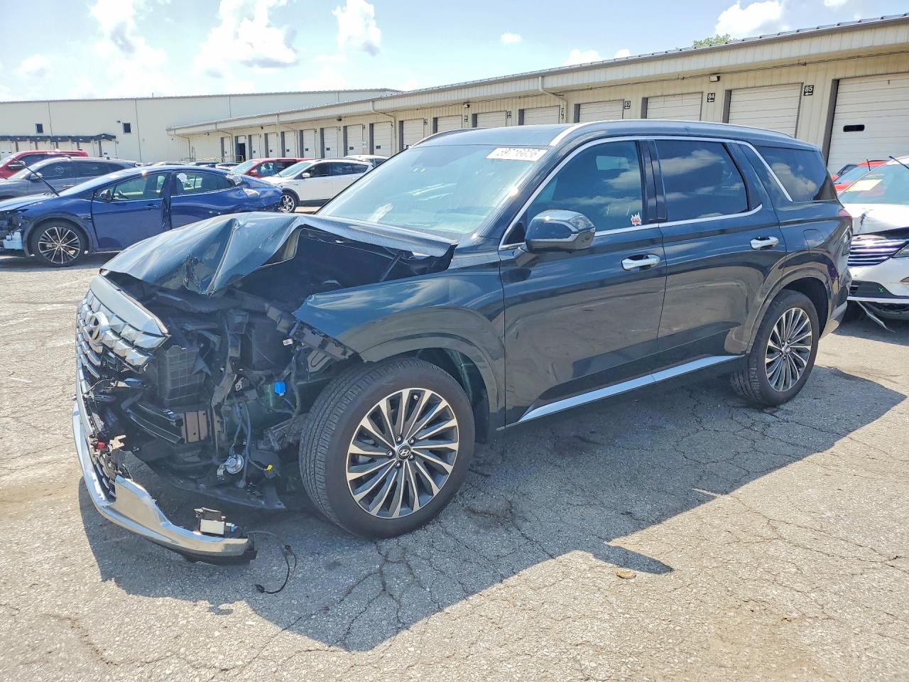 2024 Hyundai Palisade Calligraphy, VIN KM8R7DGE1RU756952 — Front end