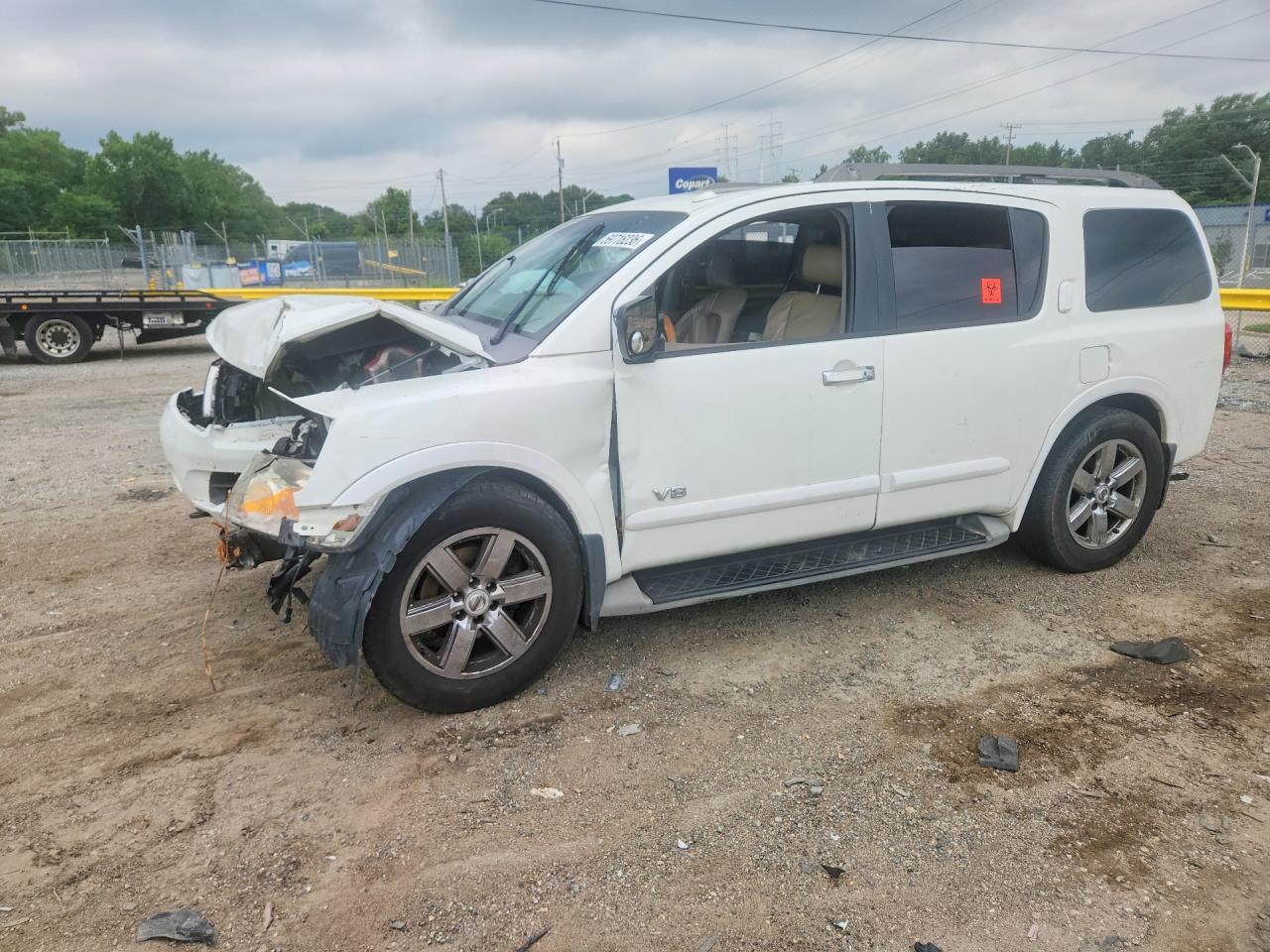 2009 Nissan Armada LE, VIN 5N1AA08C59N601111 — Front end