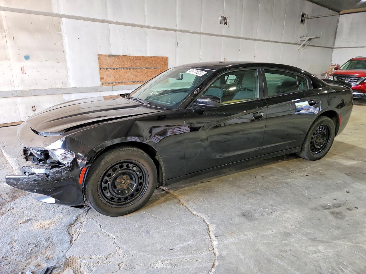 2017 Dodge Charger Police, VIN 2C3CDXKT1HH650033 — Front end