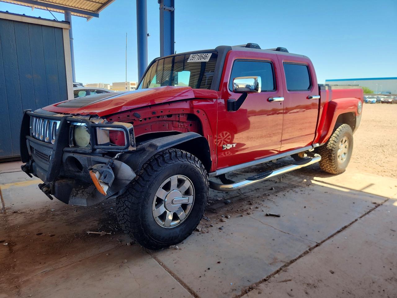 2010 Hummer H3, VIN 5GNRNHEE5A8120777 — Front end