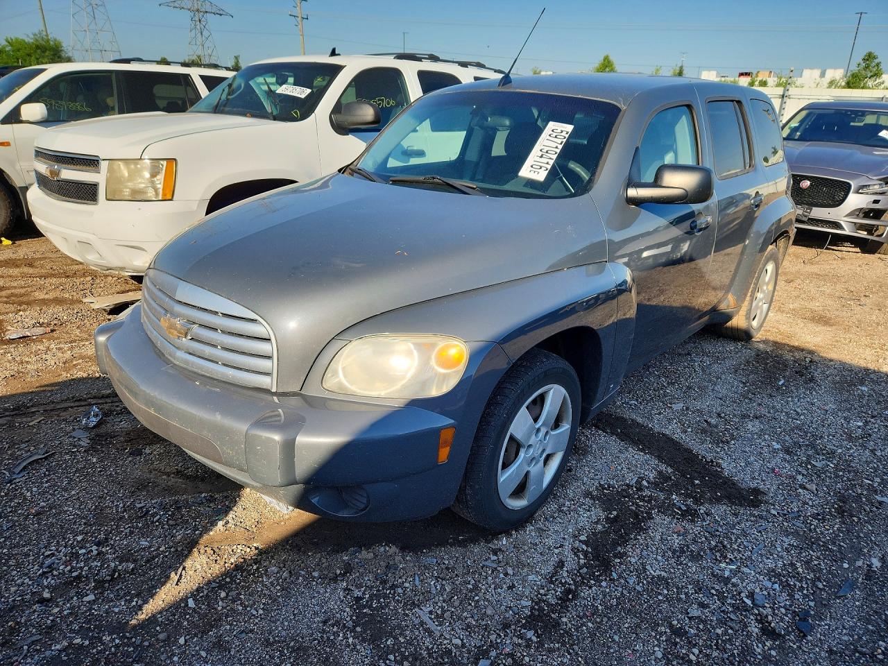 2008 Chevrolet HHR LS, VIN 3GNDA13D18S618040 — Rear end