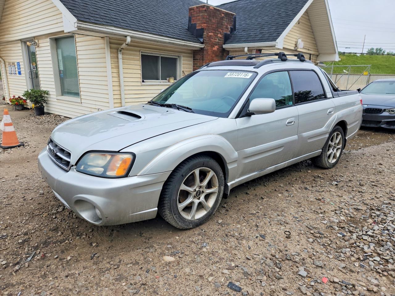 2006 Subaru Baja Turbo, VIN 4S4BT63C866100776 — Hail