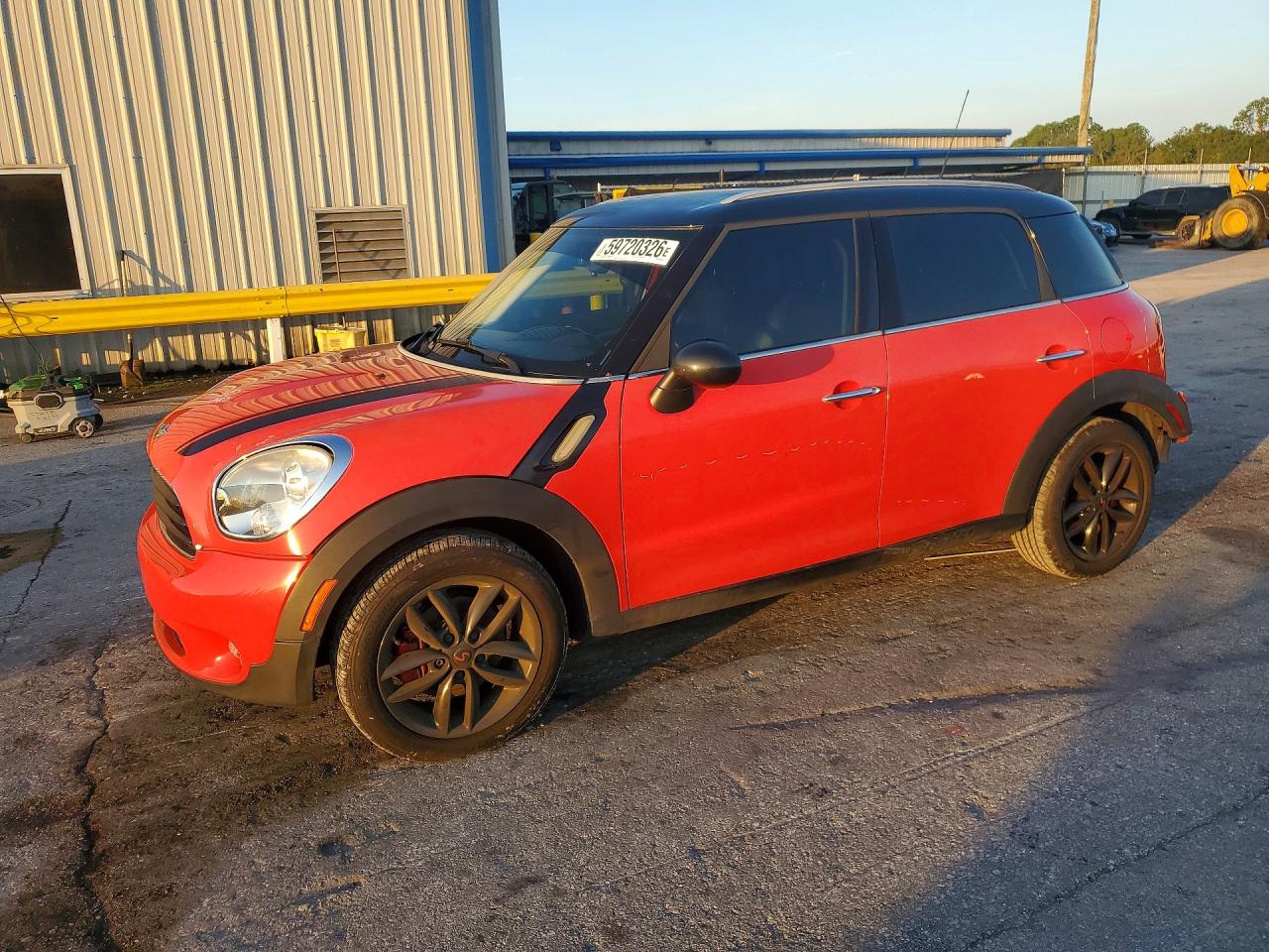 2012 MINI Countryman, VIN WMWZB3C59CWM03094 — Rear end