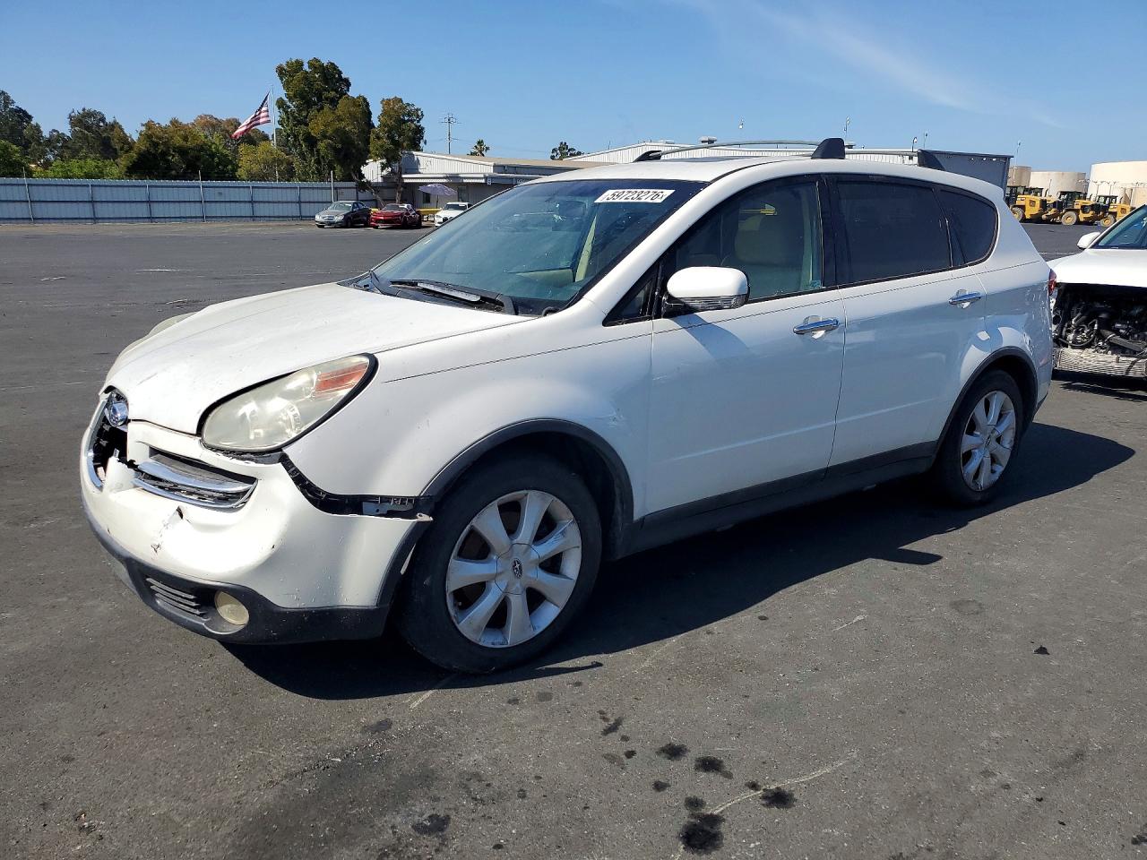 2006 Subaru Tribeca 7-Pass, VIN 4S4WX86C364431032 — Front end