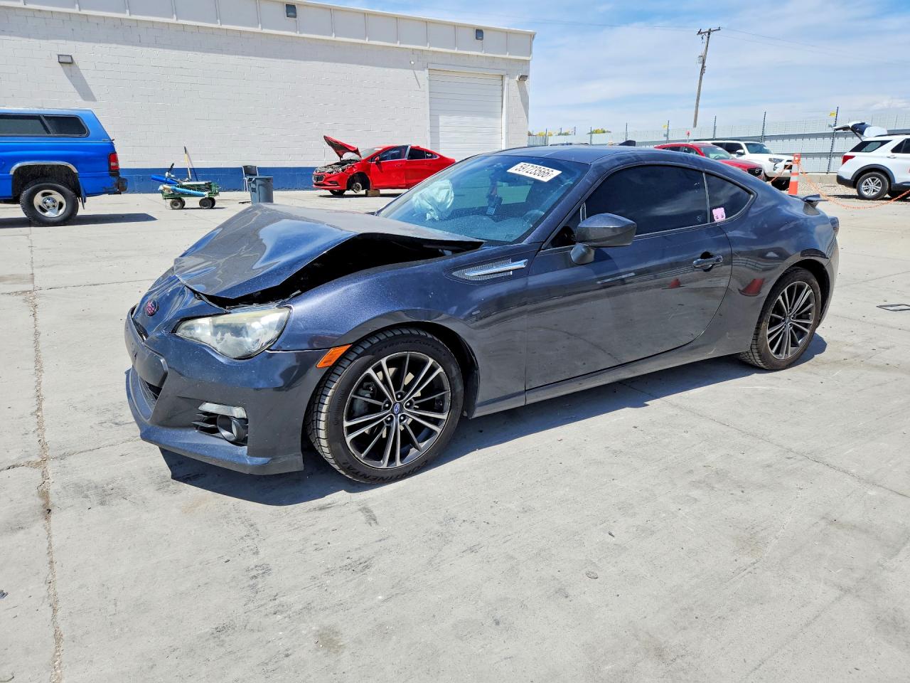 2015 Subaru BRZ Limited, VIN JF1ZCAC12F8602651 — Front end