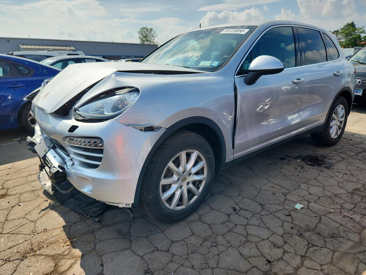 2012 Porsche Cayenne, VIN WP1AA2A25CLA08612 — Front end
