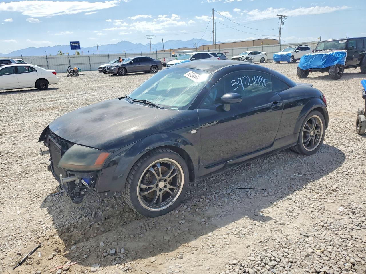 2002 Audi TT, VIN TRUWT28N521029557 — Перед