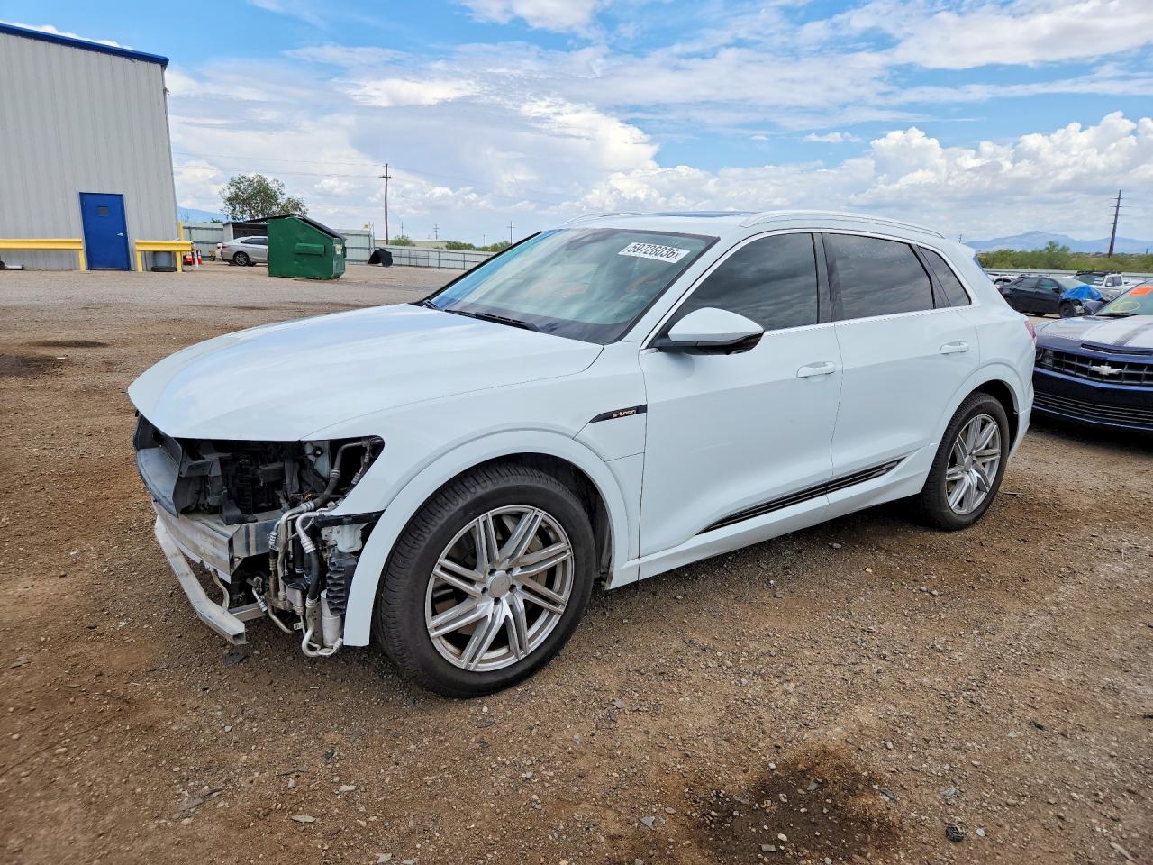 2019 Audi e-tron Premium Plus, VIN WA1LAAGE1KB024567 — Front end
