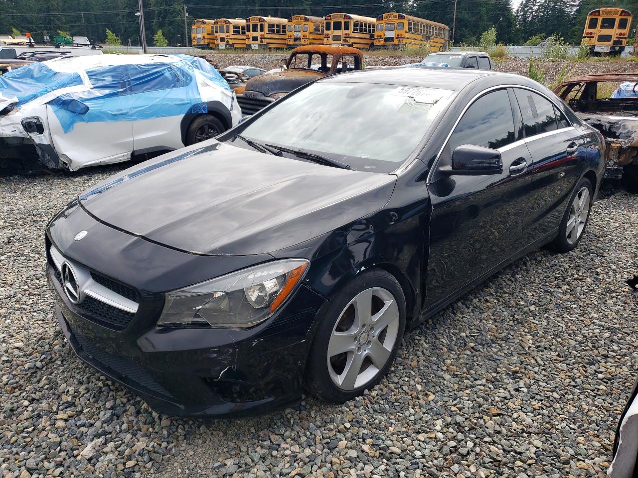 2016 Mercedes-Benz CLA 250, VIN WDDSJ4EB4GN292424 — Front end