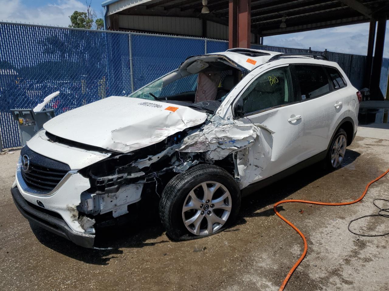 2014 Mazda CX-9 Touring, VIN JM3TB2CA4E0433844 — Rollover