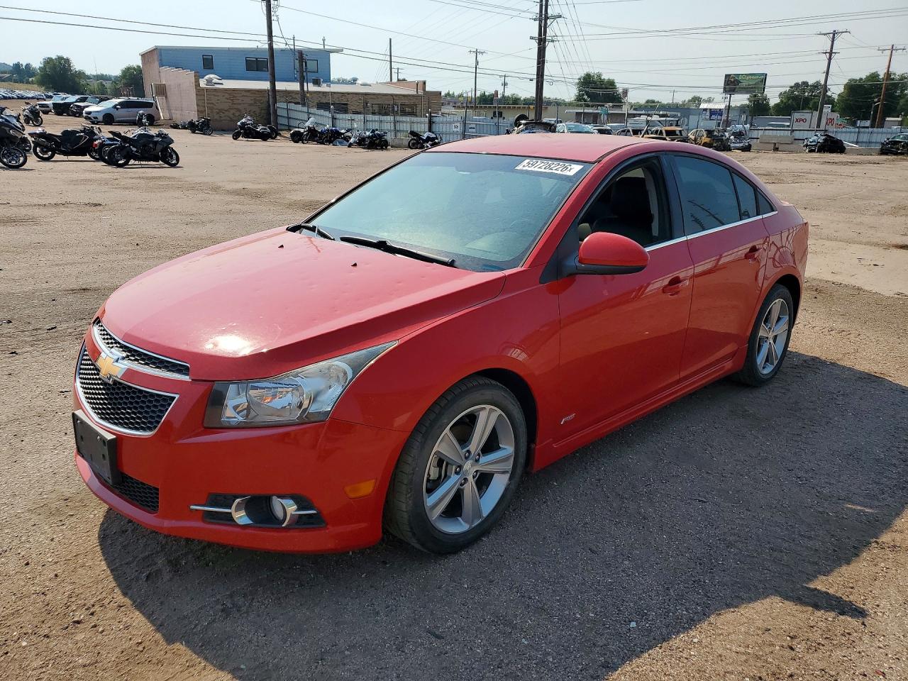 2012 Chevrolet Cruze 2LT, VIN 1G1PG5SC7C7294127 — Auction photo