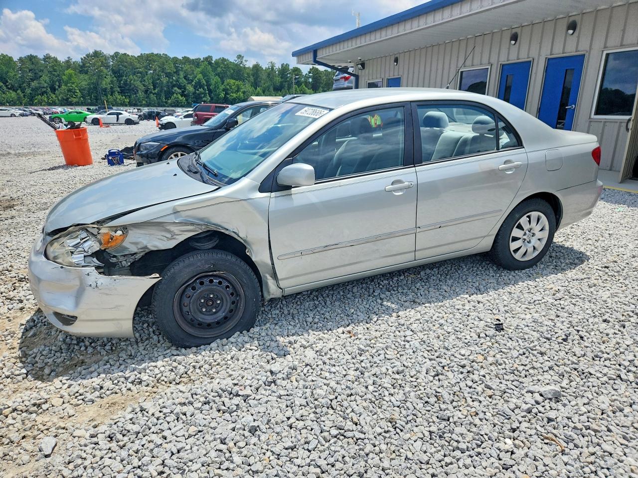 2004 Toyota Corolla S, VIN 1NXBR32E64Z279229 — Front end