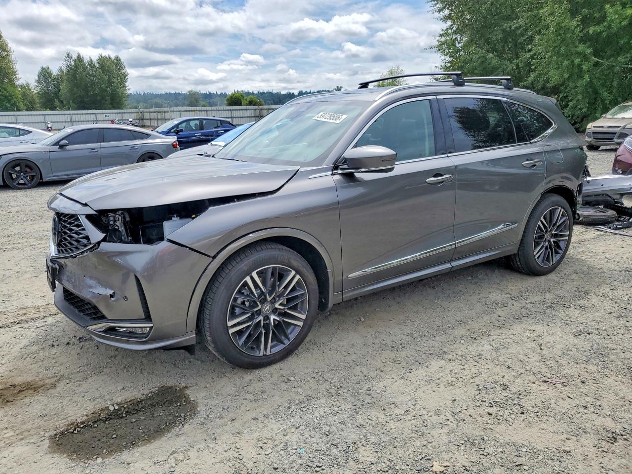 2026 Acura MDX Advance, VIN 5J8YE1H87TL022439 — Front end