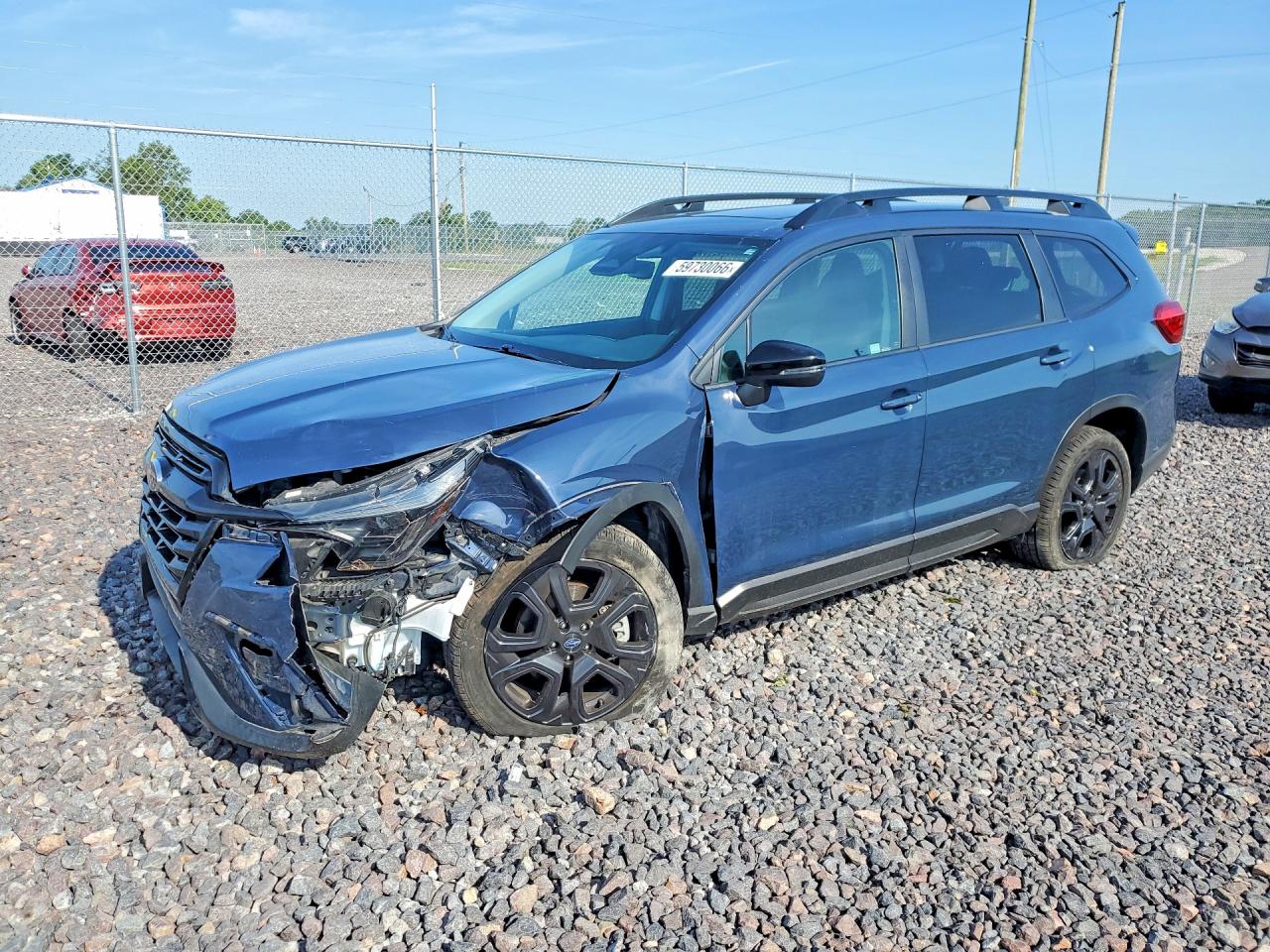 2023 Subaru Ascent Onyx, VIN 4S4WMAHD0P3441983 — Front end