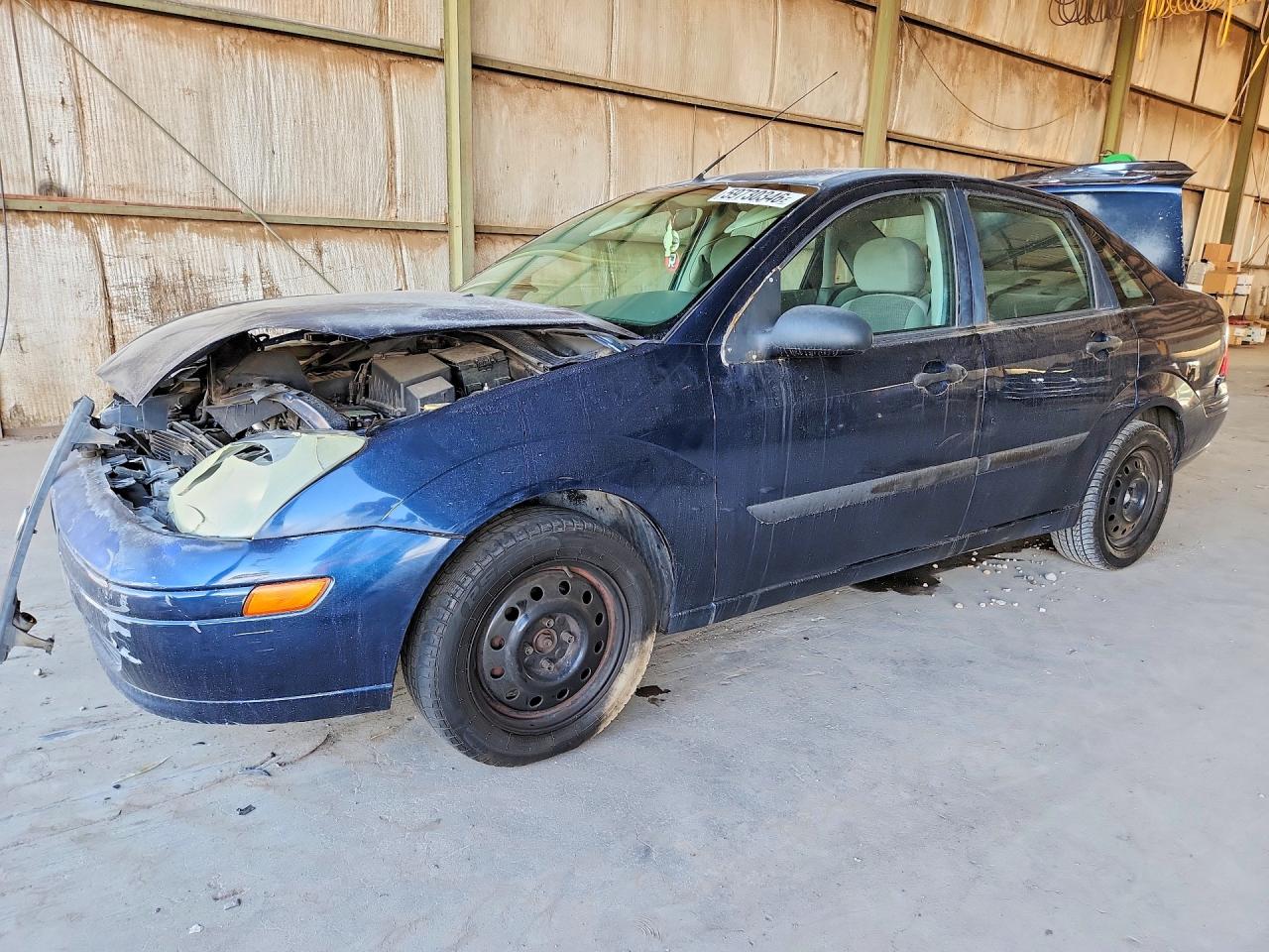2003 Ford Focus LX, VIN 1FAFP33P93W254684 — Rear end