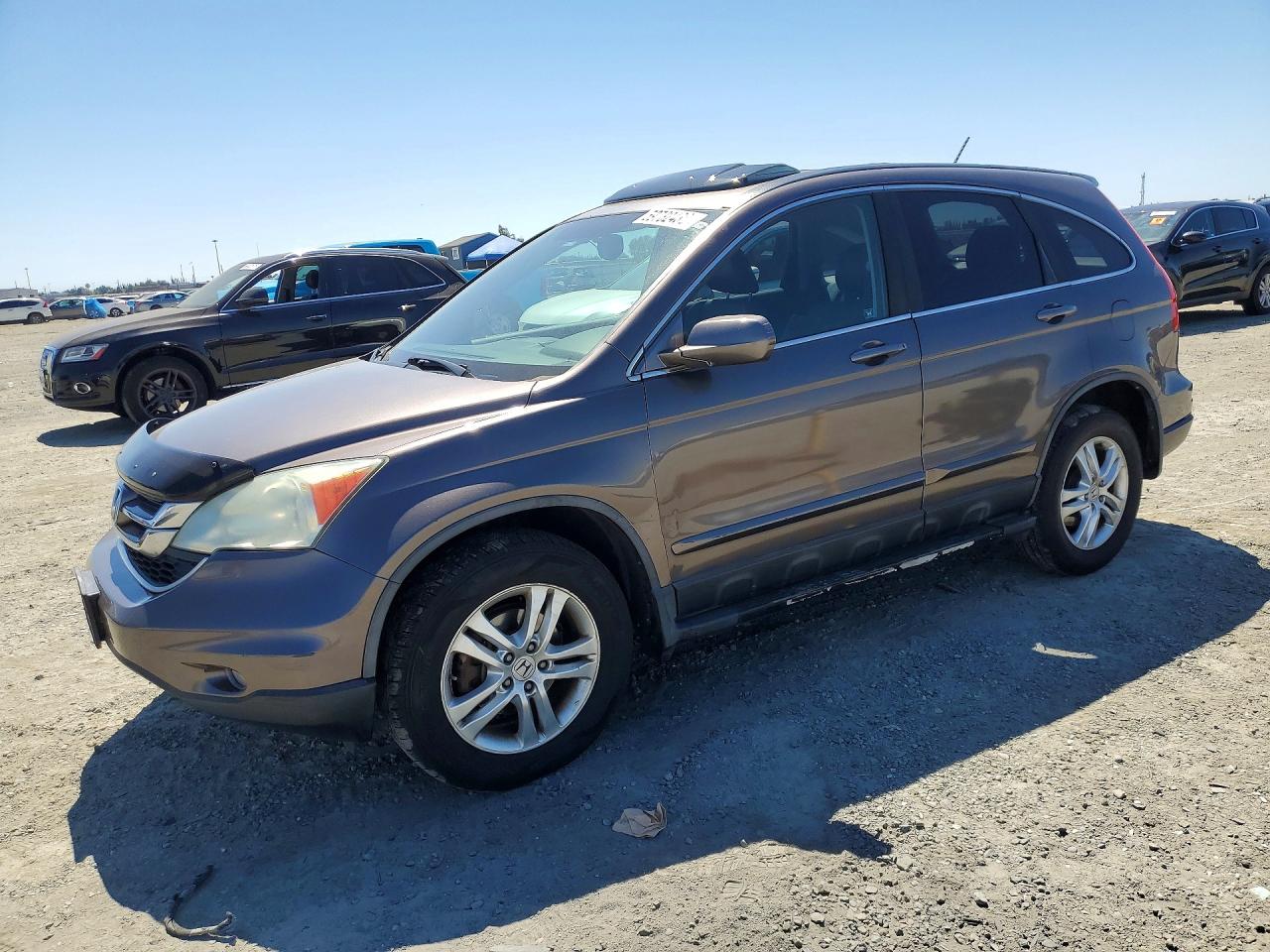 2011 Honda CR-V EX-L, VIN 5J6RE4H76BL007628 — Мелкие вмятины и царапины