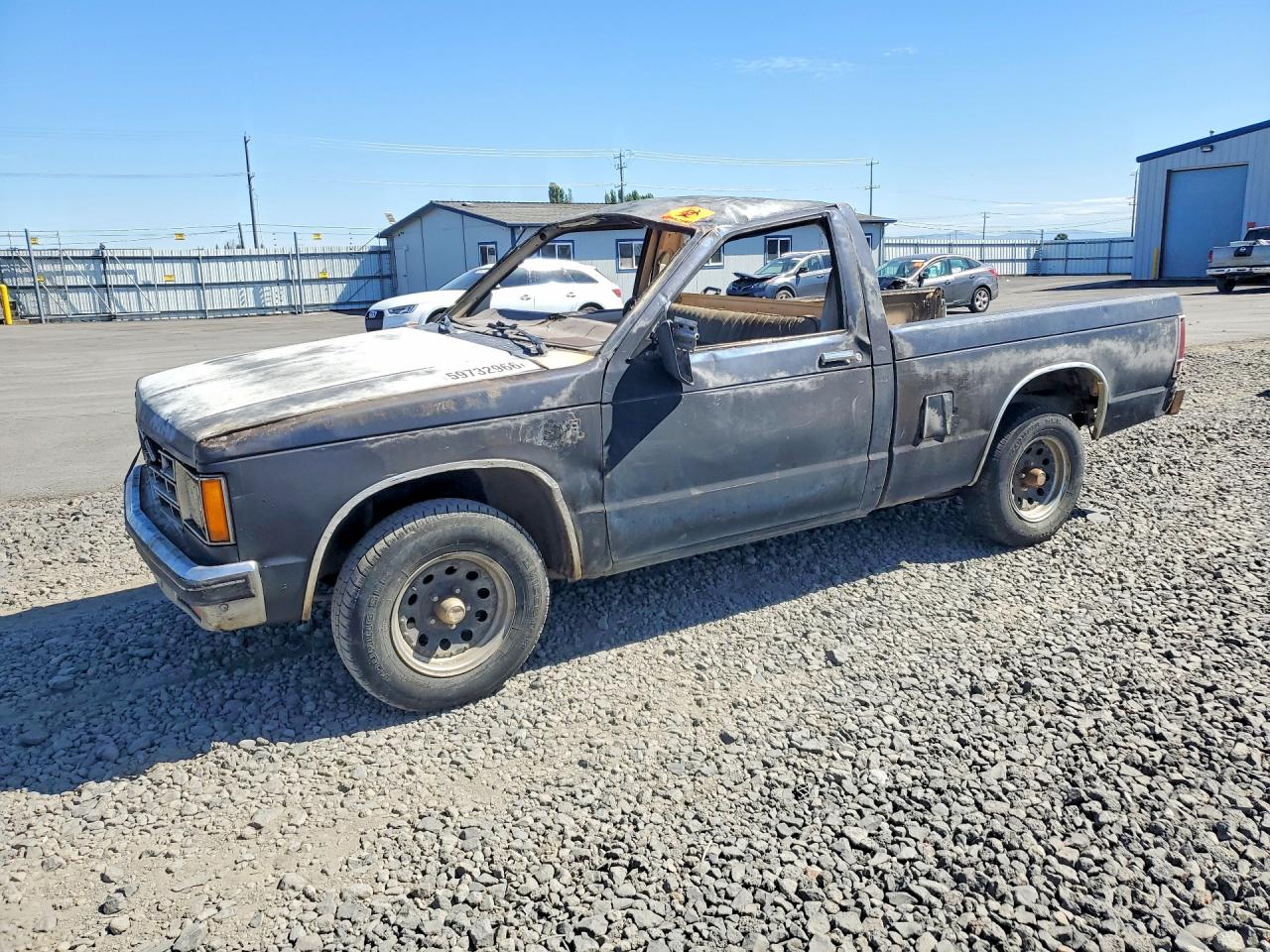 1983 Chevrolet S-10, VIN 1GCCS14B9D0172011 — Rollover