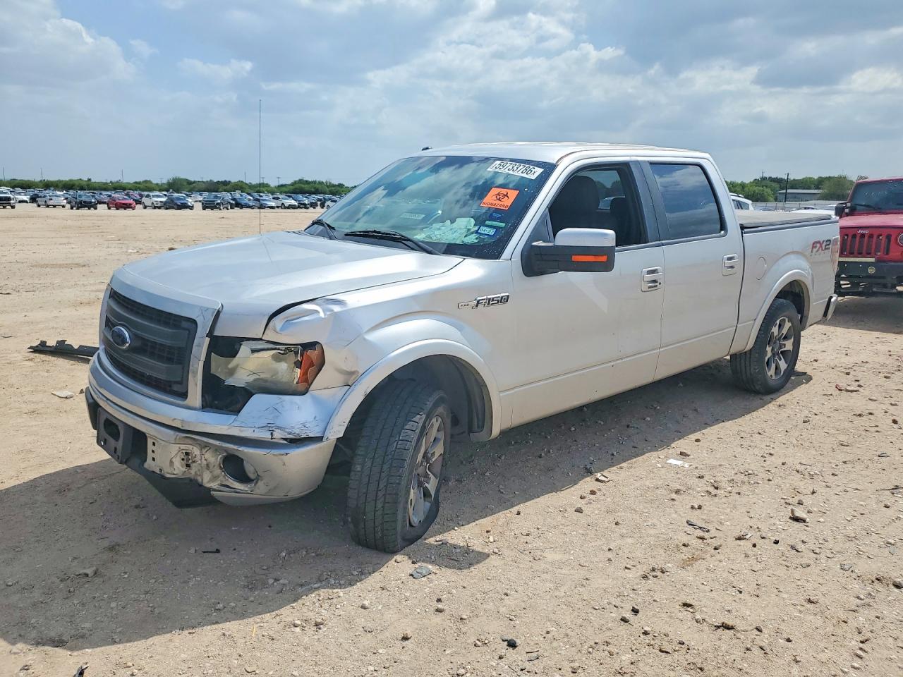 2014 Ford F-150 XL, VIN 1FTFW1CF1EKD30336 — Front end