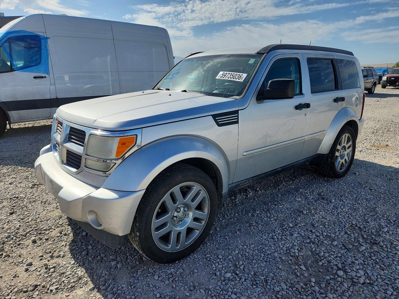 2008 Dodge Nitro SLT, VIN 1D8GU58K18W238942 — Rear end