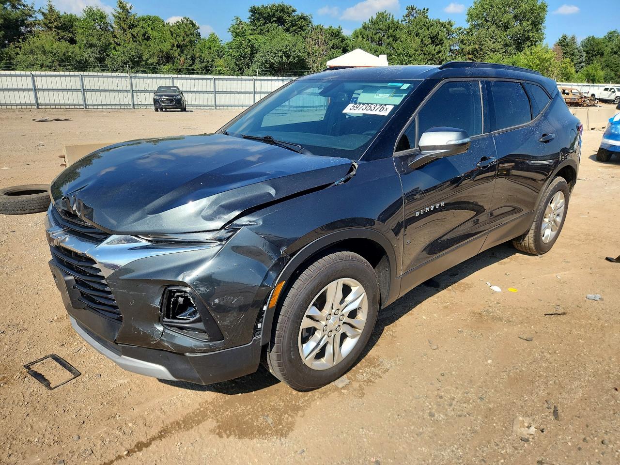 2019 Chevrolet Blazer, VIN 3GNKBGRS7KS689411 — Front end