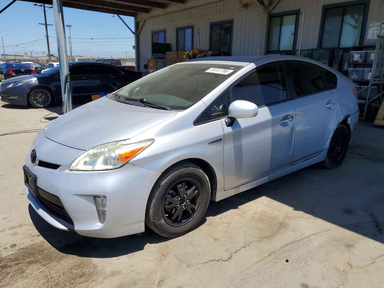 2012 Toyota Prius Two, VIN JTDKN3DU4C5524610 — Rear end