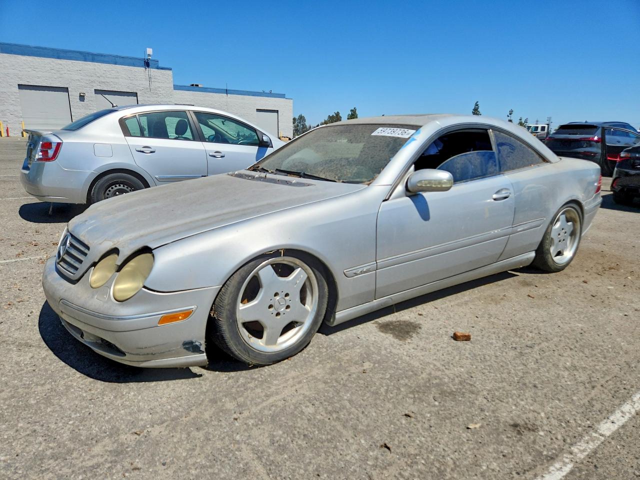 2001 Mercedes-Benz CL 500/600, VIN WDBPJ78J11A009706 — Normal wear