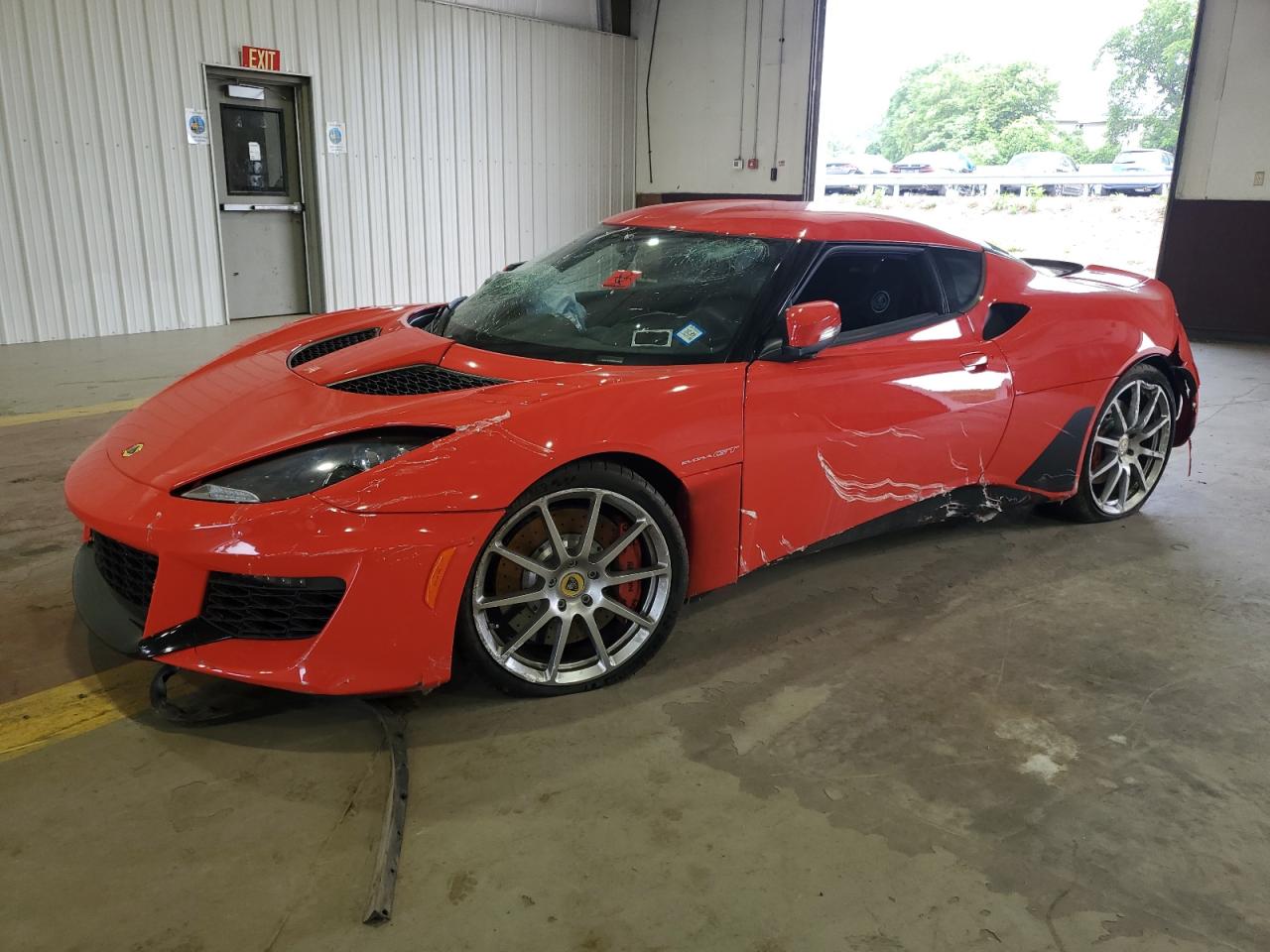 2021 Lotus Evora, VIN SCCLMDDN2MHA10374 — Front end