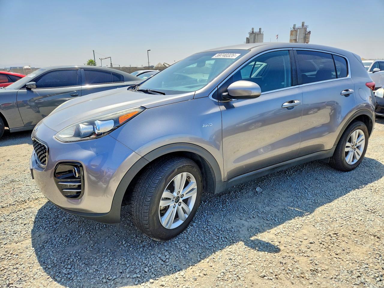 2018 Kia Sportage LX, VIN KNDPMCAC7J7340476 — Minor dents and scratches